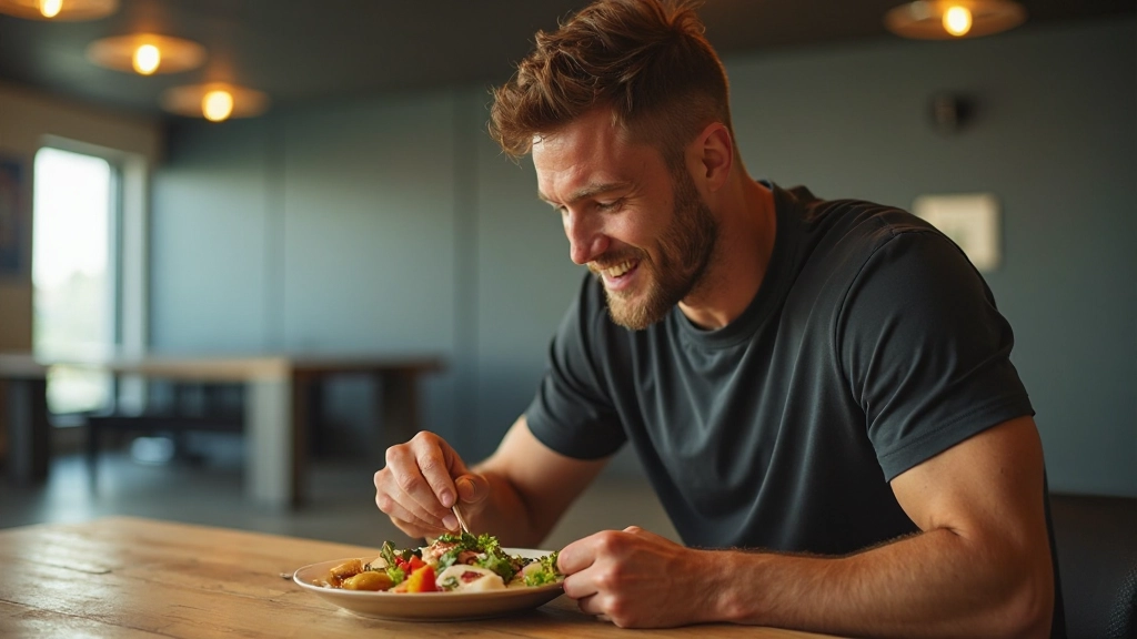 تغذية واستشفاء بدني للاعب كرة قدم احترافي