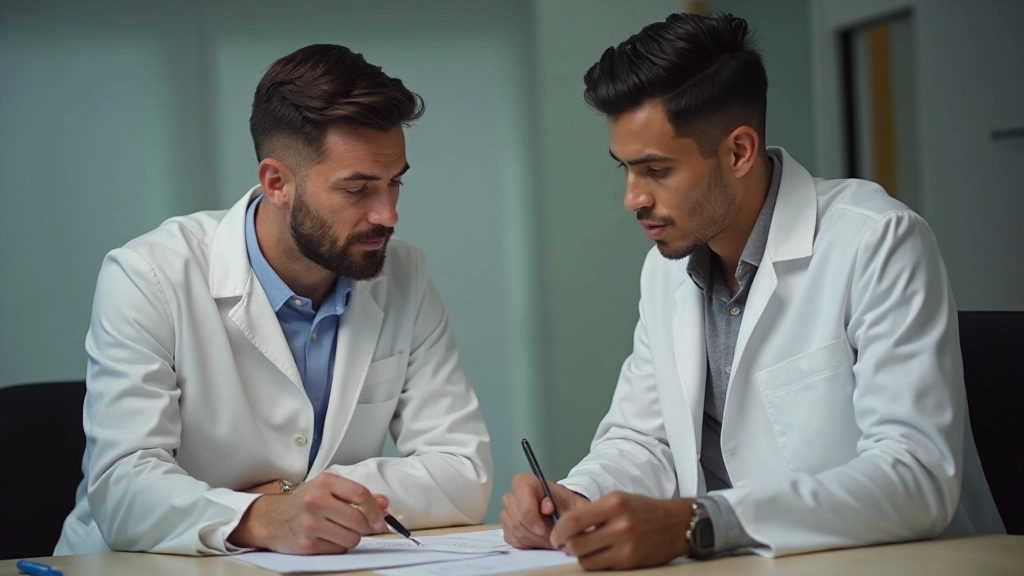 اختصاصي التغذية يستشير لاعب كرة قدم حول خطة تغذية صحية مخصصة